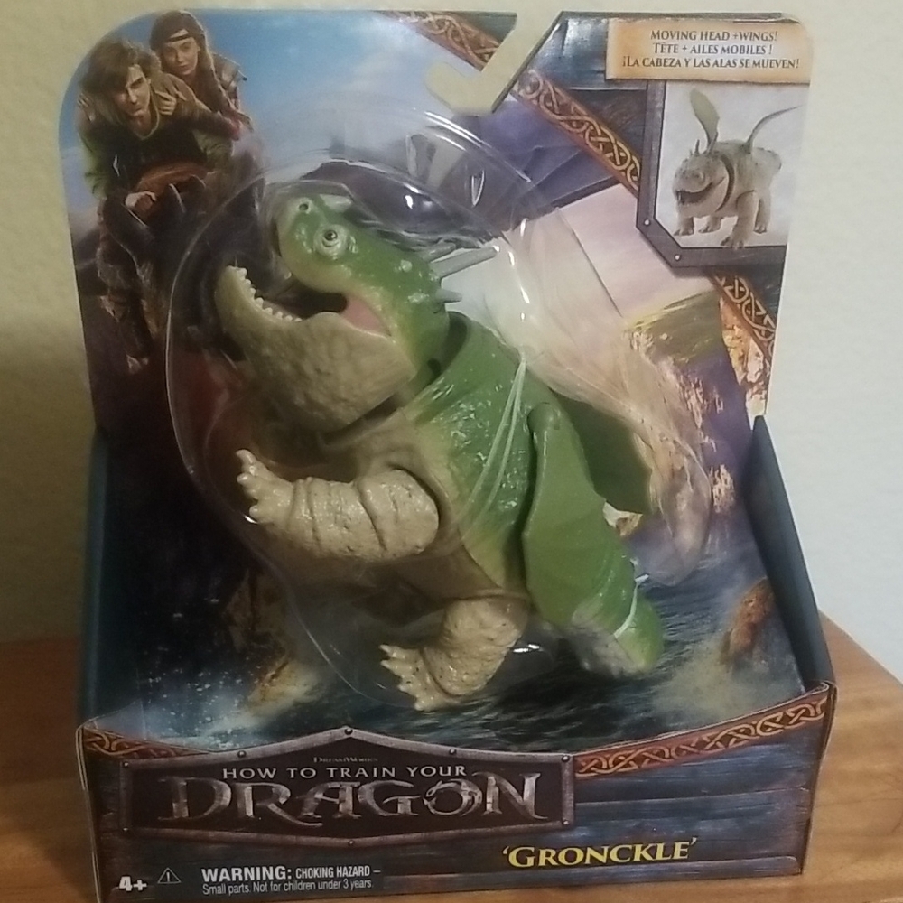 How to Train Your Dragon Gronckle Figure - Green